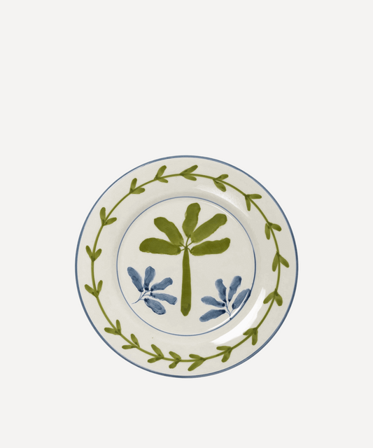 Bananeira Hand-Painted Salad Plate - Set of 4