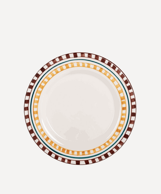 Charlotte Hand-Painted Dinner Plate - Set of 4