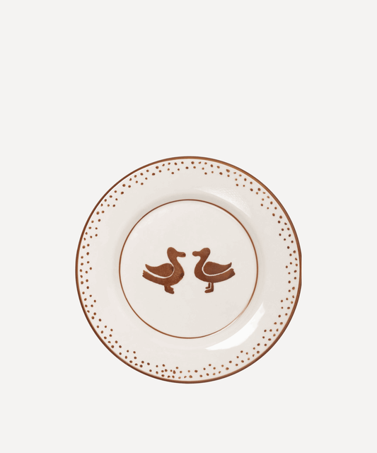 Patos Hand-Painted Salad Plate - Set of 4
